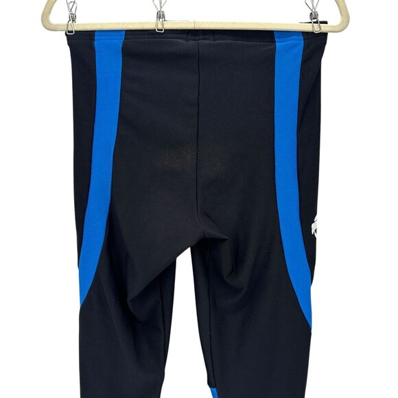 Vintage Pearl Izumi Womens 10 Pants Pull On Drawstring Fitted Zipper Ankle Black - Picture 5 of 11